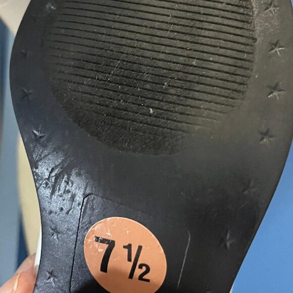 Steve madden  audience white boot size 7 1/2 - Picture 6 of 9